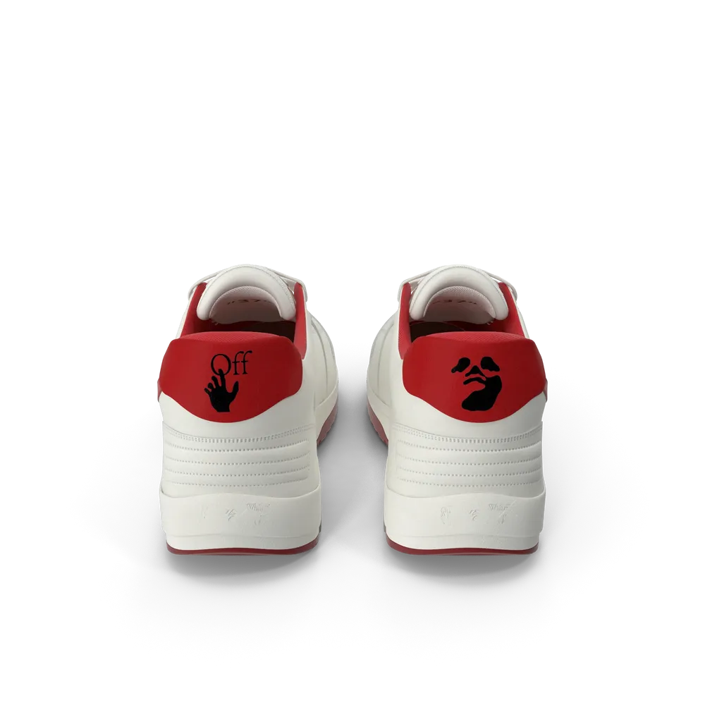 Sports Sneakers Off White & Red
