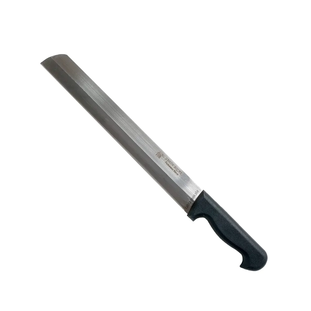 Bursa Kavurma Kaşar Bıçağı Kalın 35 Cm - Plastik Sap