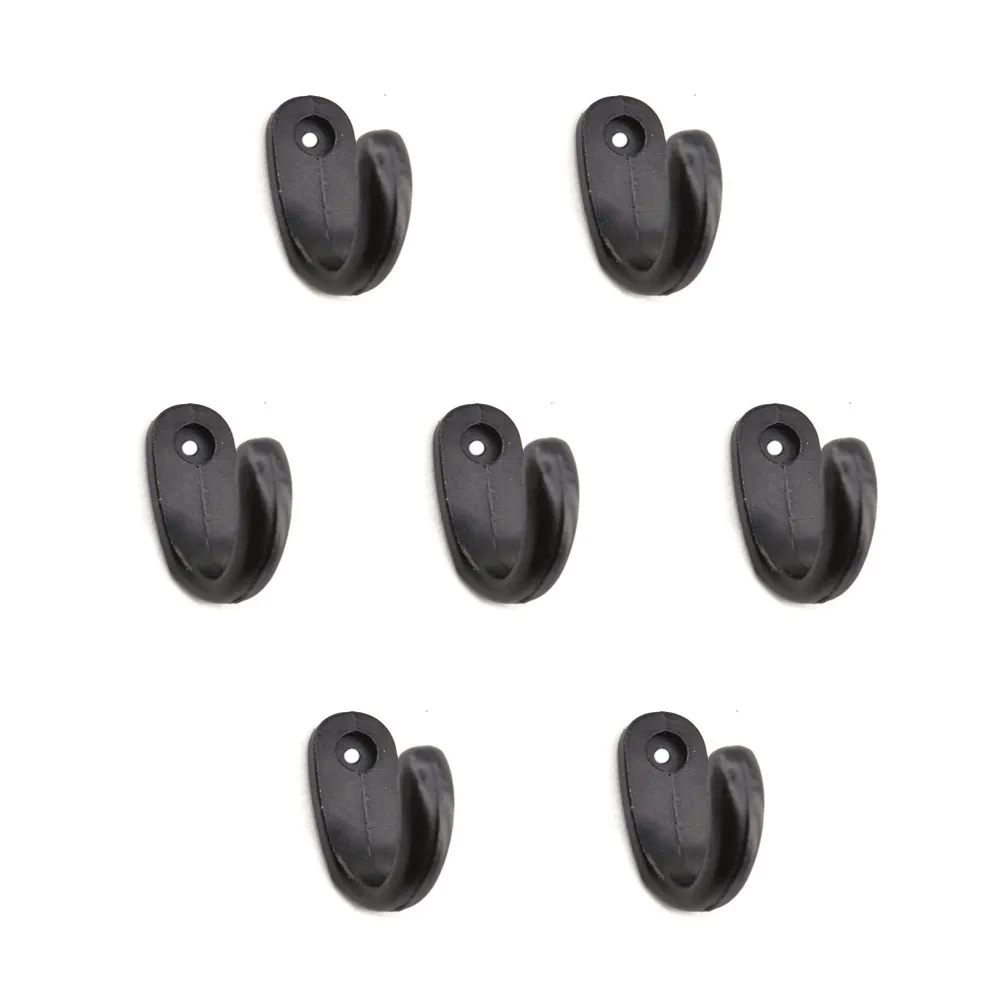 Büyük Tekli Fincan Askı, Dekor Askısı - Siyah, 12x23x30 Mm
