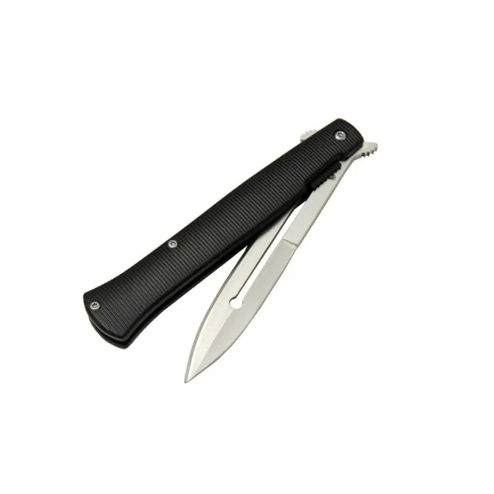Çakı Metal Delikli Kabzalı 23 Cm , Yarı Otomatik