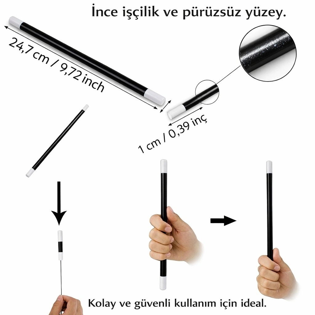 Hareket Eden Sihirli Değnek Çubuk 24 Cm