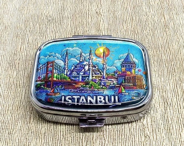 İstanbul Temalı İlaç Kutusu