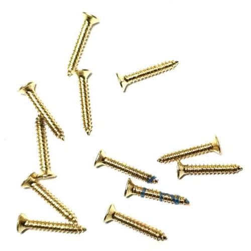 Klips, Menteşe, Ayak, Ağaç, Sunta Vidası 2,2x13 Mm - Sarı 1000 Adet