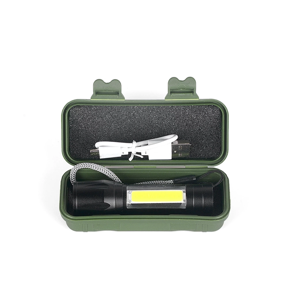 Mini Çok Güçlü Şarjlı El Feneri (xpe-cob Led )