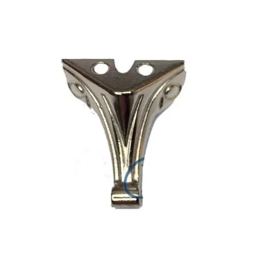 Moda Ahşap, Mdf, Sunta Sandık Ayağı, Kutu Ayak 2,5 Cm - Nikel