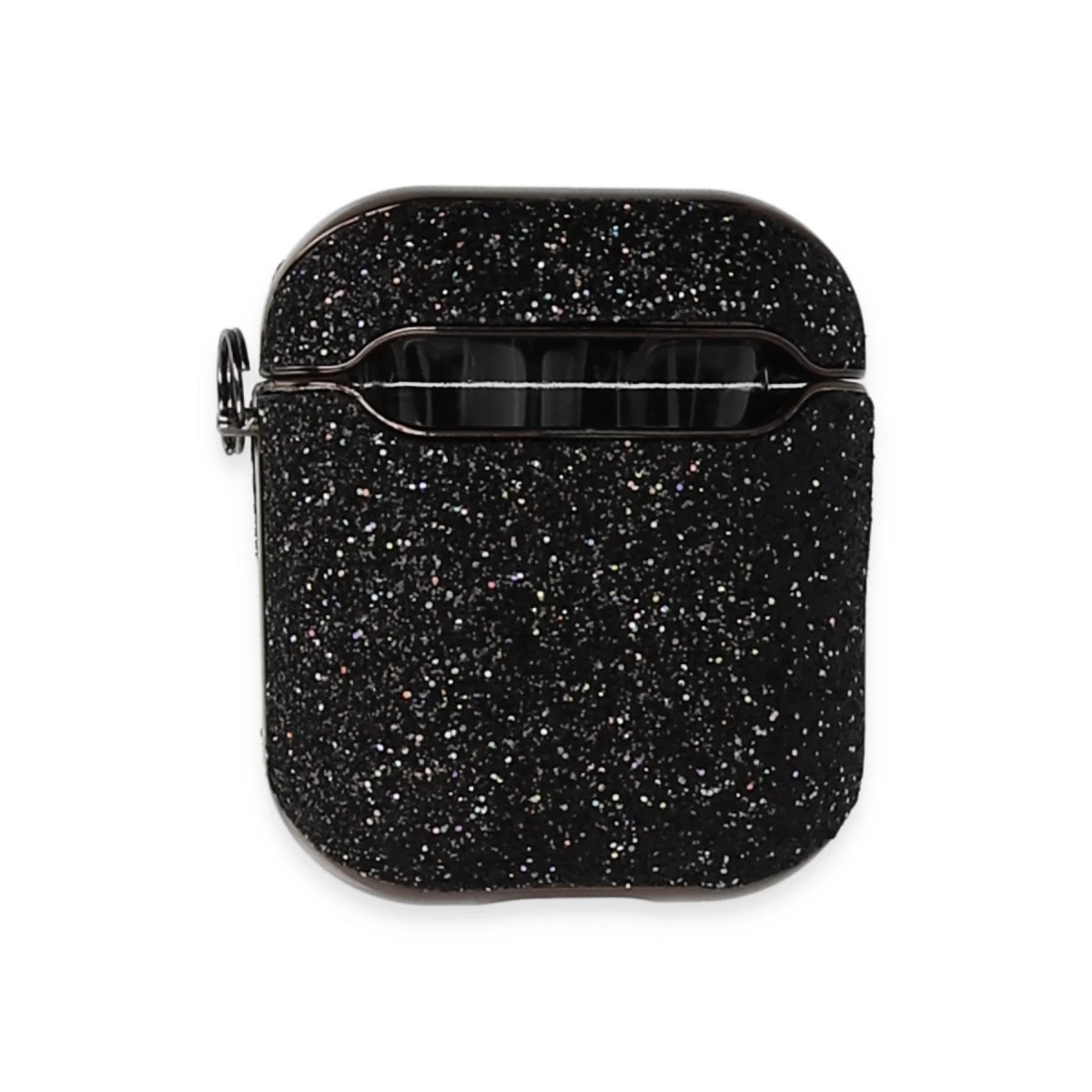 Airpods 2 (2.nesil) Spell Simli Kılıf - Siyah