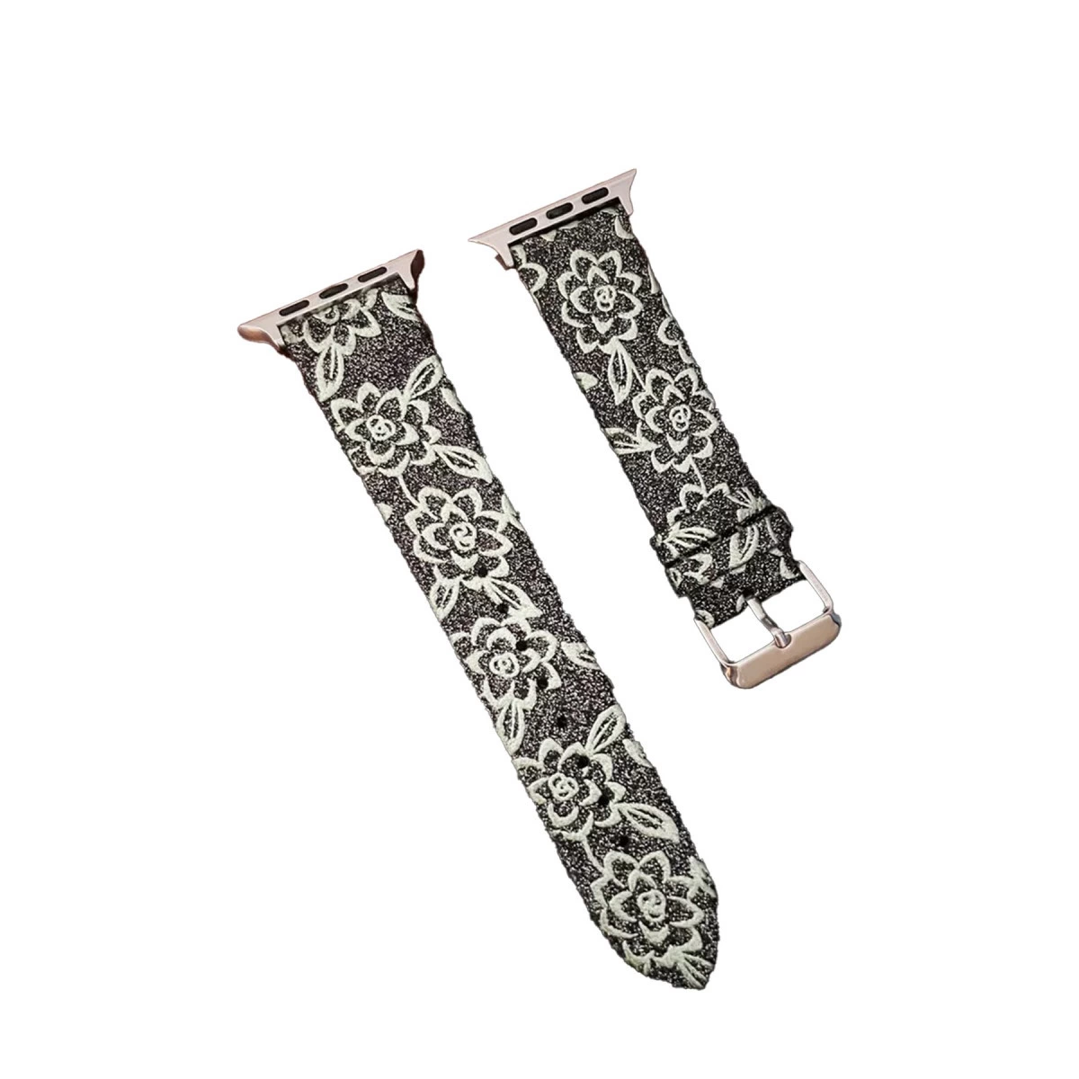 Watch 38mm Creeper Desenli Kordon - Siyah