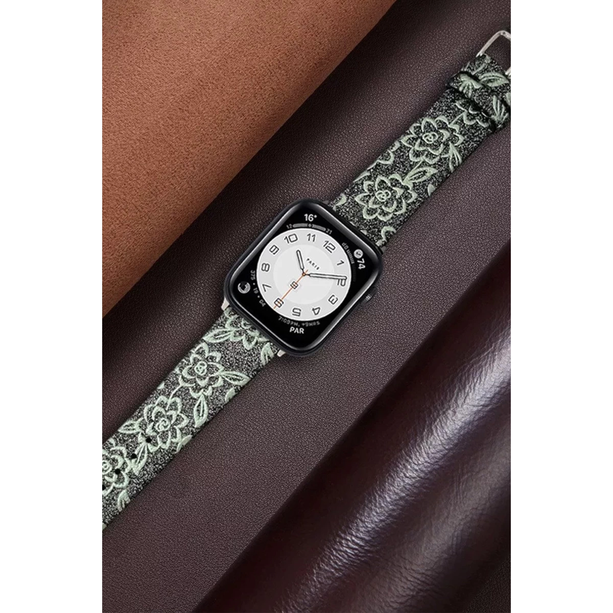 Watch 42mm Creeper Desenli Kordon - Pembe