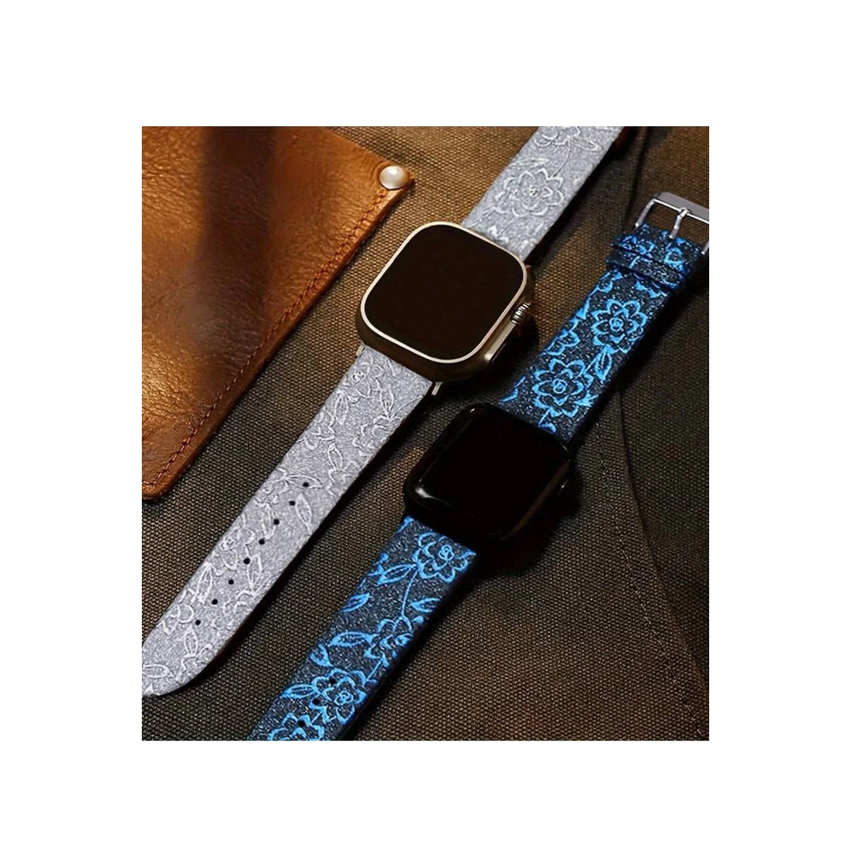 Watch 42mm Creeper Desenli Kordon - Siyah