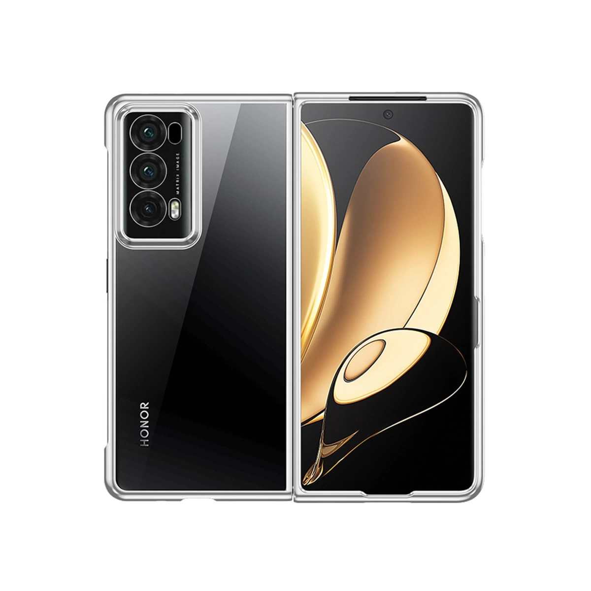 Huawei Honor Magic V2 Kılıf Jasper Kapak - Siyah