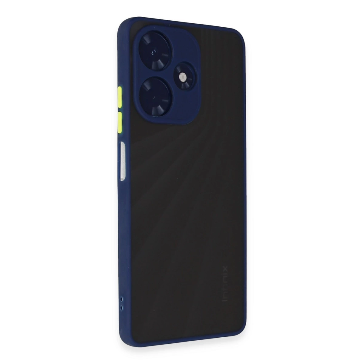 İnfinix Hot 30 4g Kılıf Montreal Silikon Kapak - Lacivert