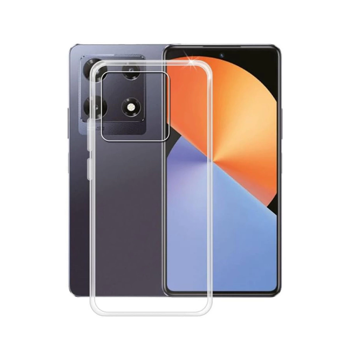 İnfinix Note 30 Pro 4g Kılıf Lüx Şeffaf Silikon