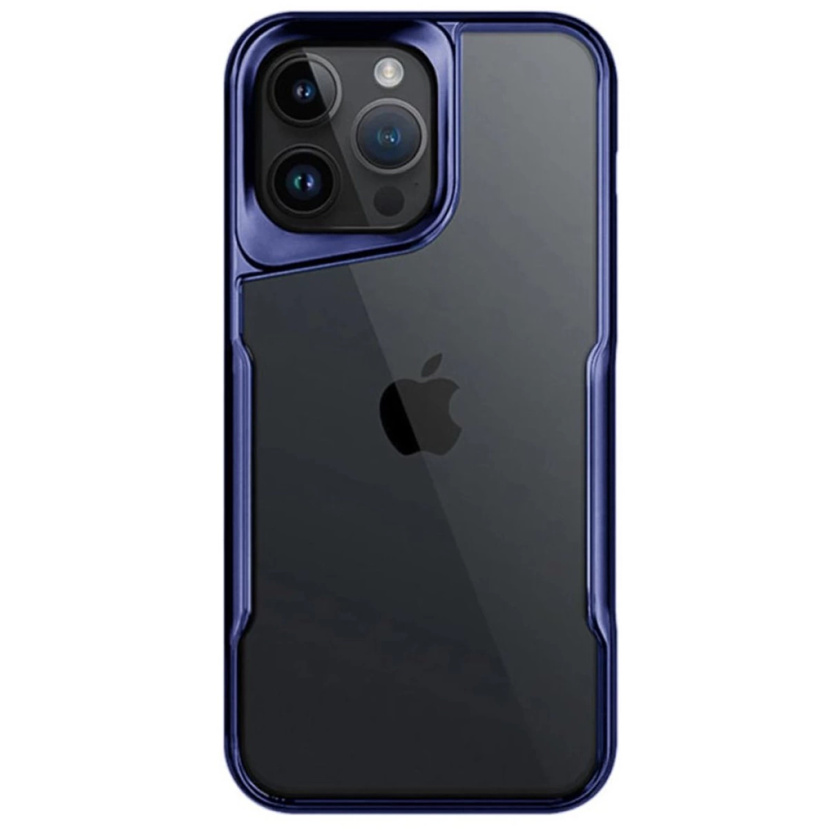 İphone 15 Pro Max Kılıf Boyi Silikon Kapak - Lacivert