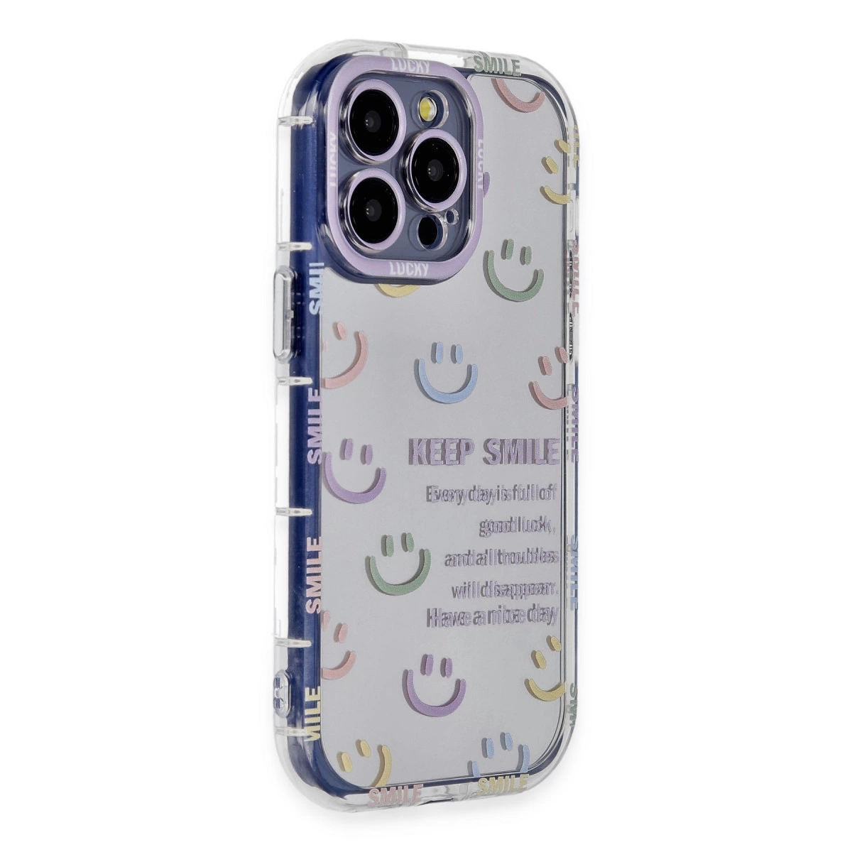 İphone 15 Pro Max Kılıf Reflexion Desenli Kapak - Desen 2