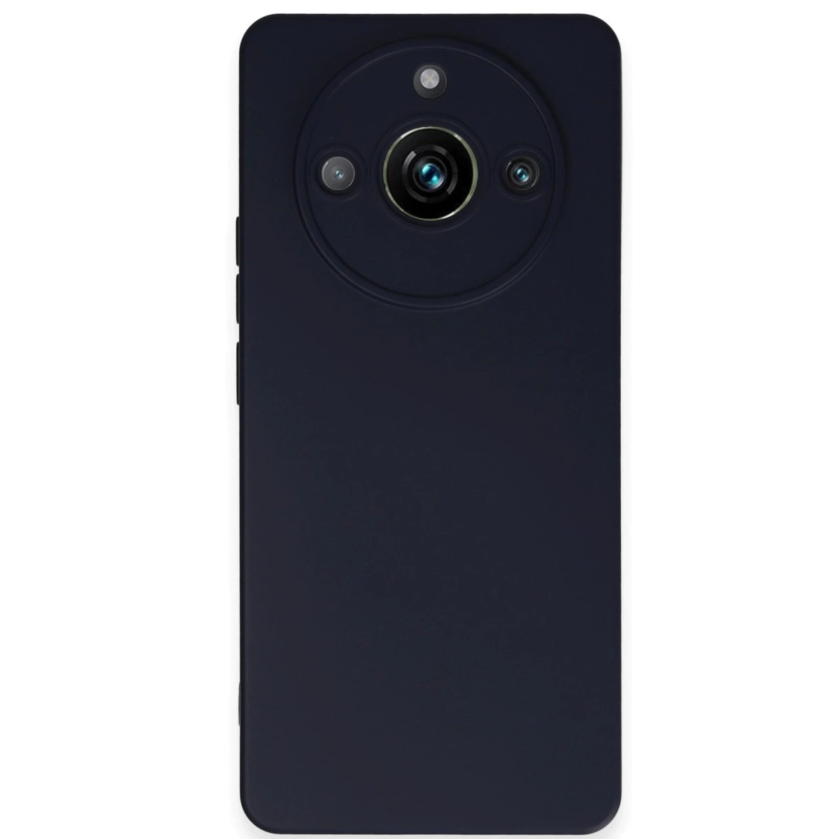 Realme 11 Pro Kılıf Nano İçi Kadife Silikon - Lacivert