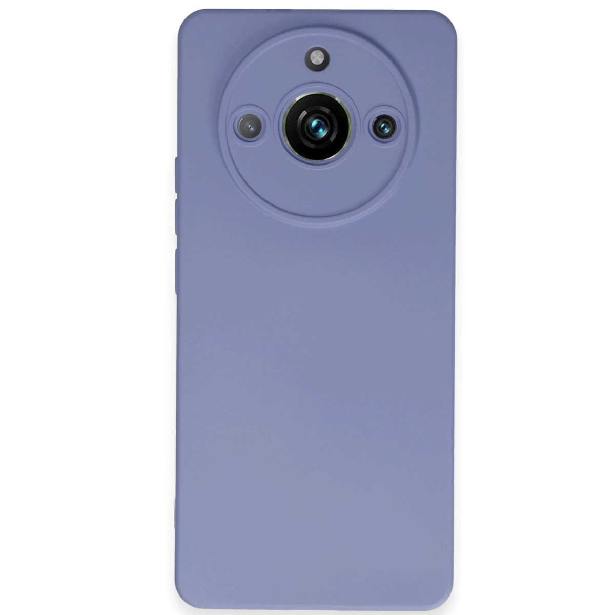 Realme 11 Pro Kılıf Nano İçi Kadife Silikon - Lila