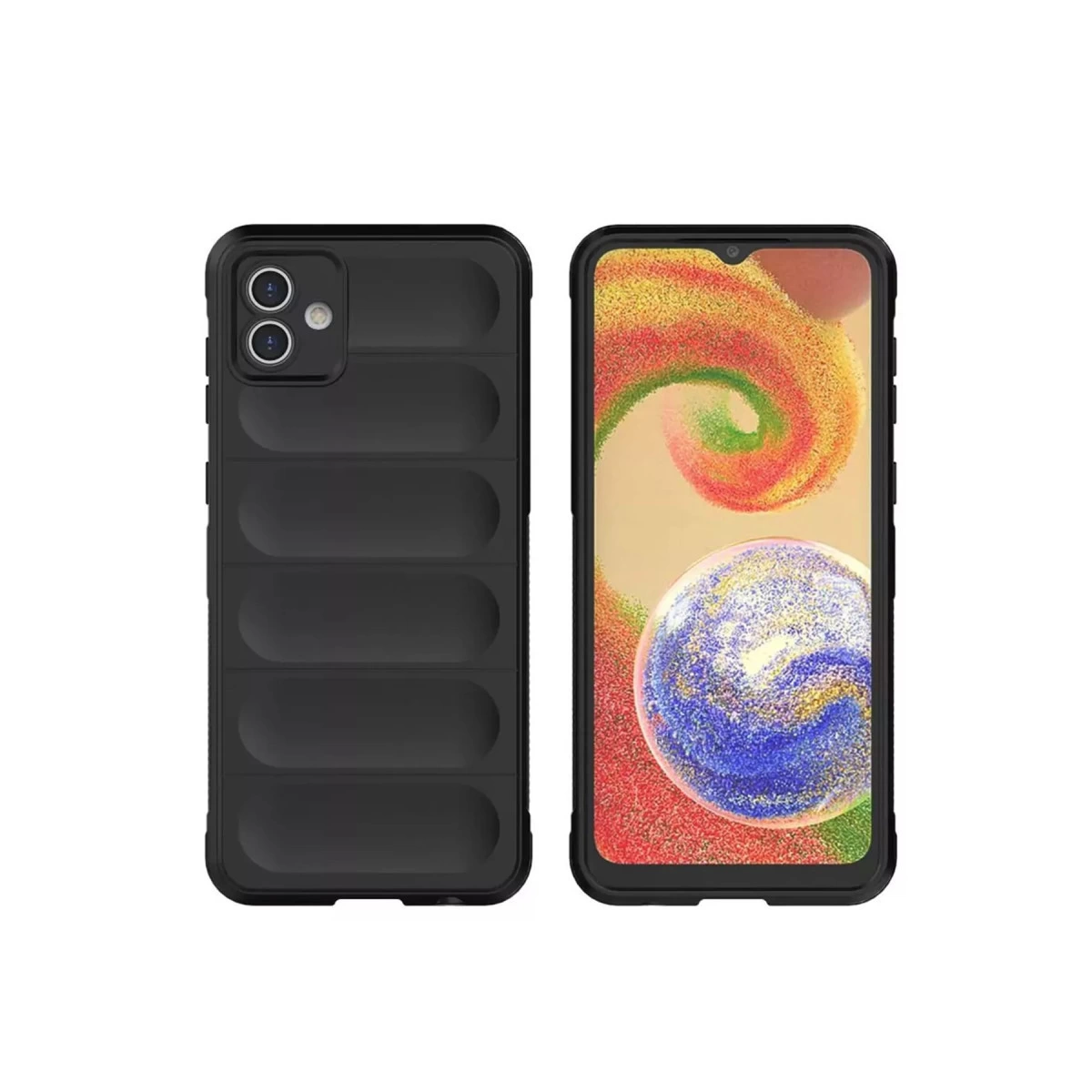 Samsung Galaxy A05 Kılıf Optimum Silikon - Siyah