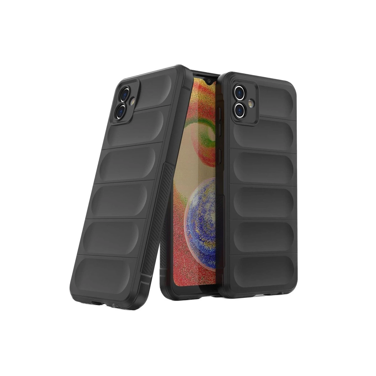 Samsung Galaxy A05 Kılıf Optimum Silikon - Siyah