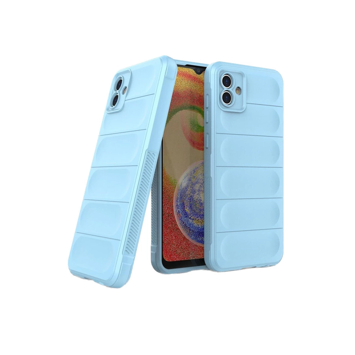 Samsung Galaxy A05 Kılıf Optimum Silikon - Sky Blue