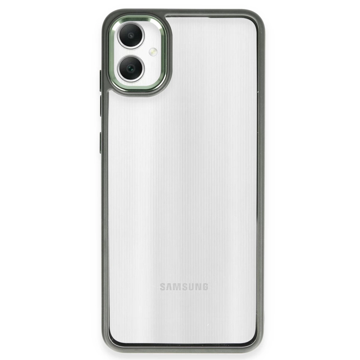 Samsung Galaxy A05 Kılıf Power Silikon - Koyu Yeşil