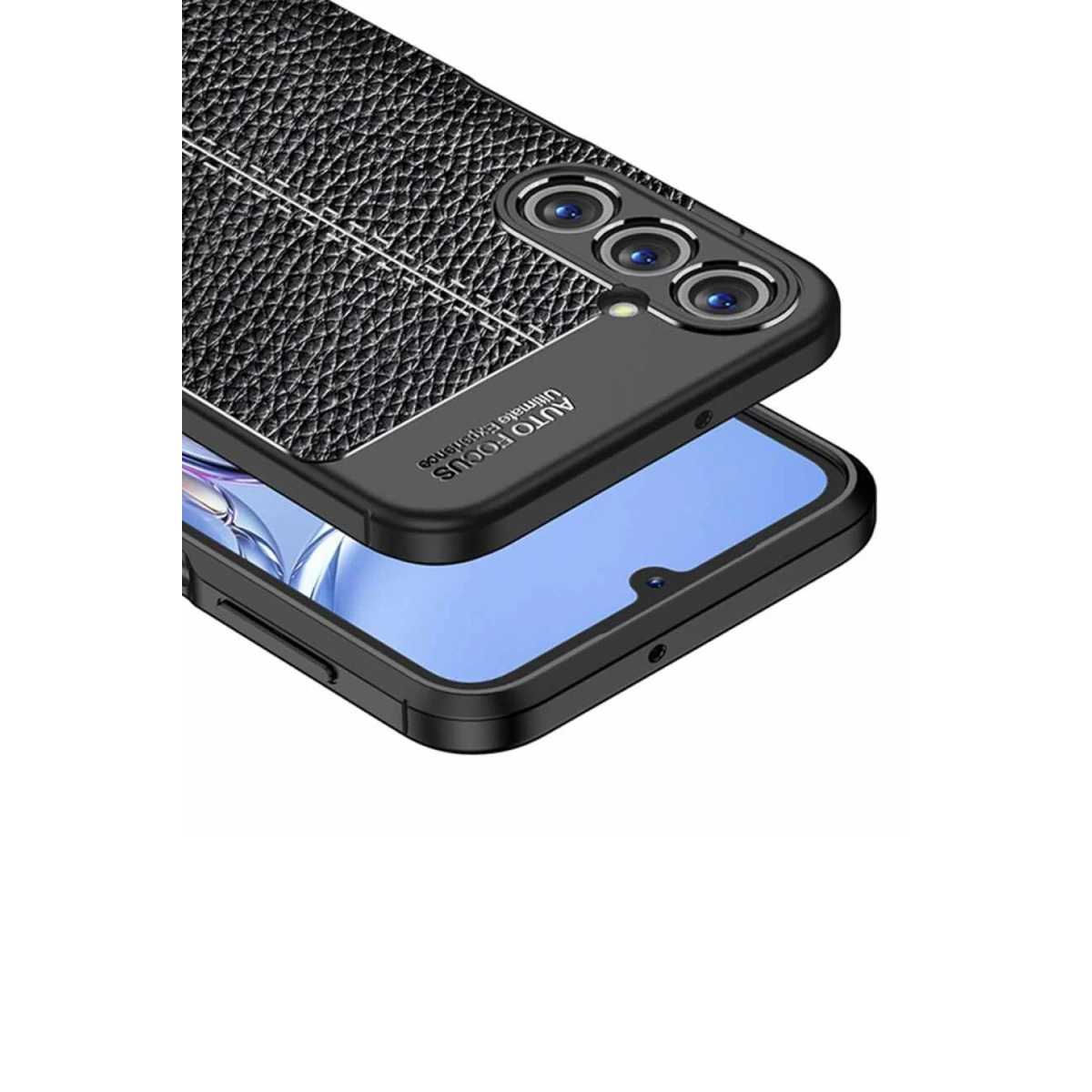 Samsung Galaxy A05s Kılıf Auto Focus Kapak - Siyah