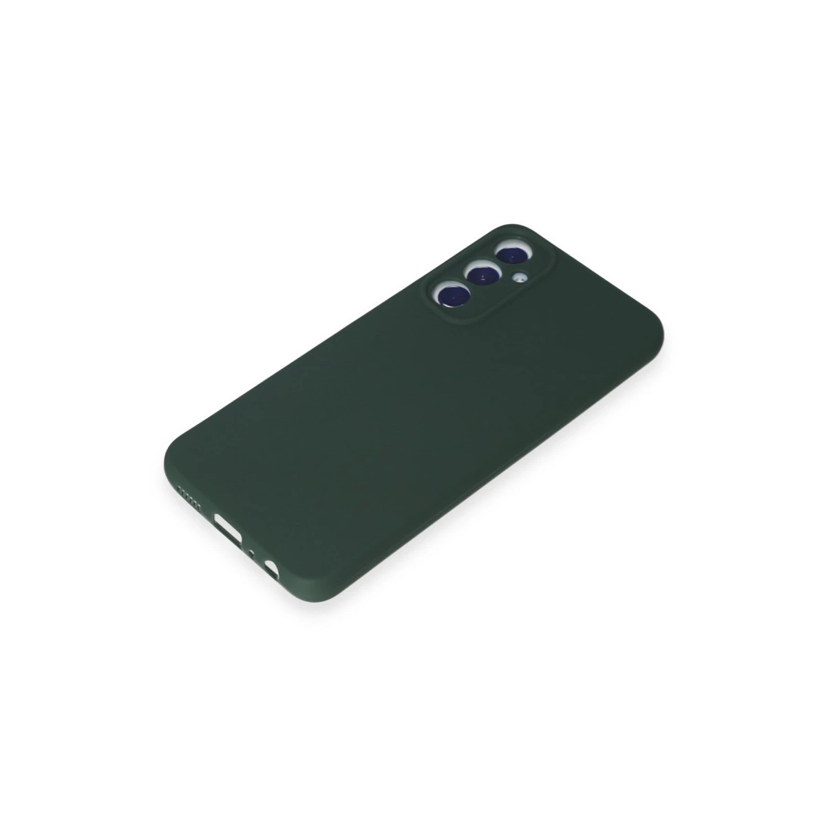 Samsung Galaxy A05s Kılıf First Silikon - Koyu Yeşil