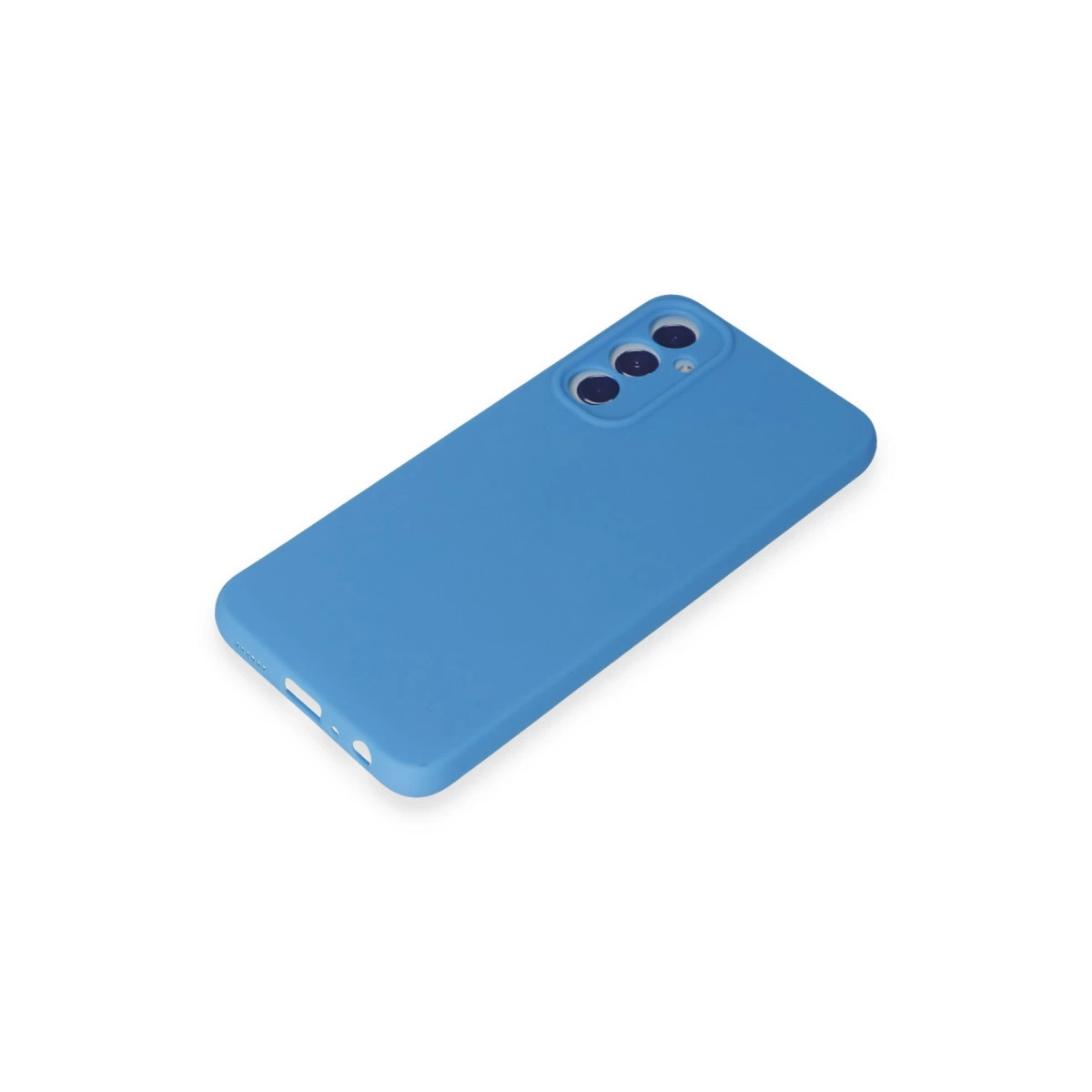 Samsung Galaxy A05s Kılıf First Silikon - Mavi