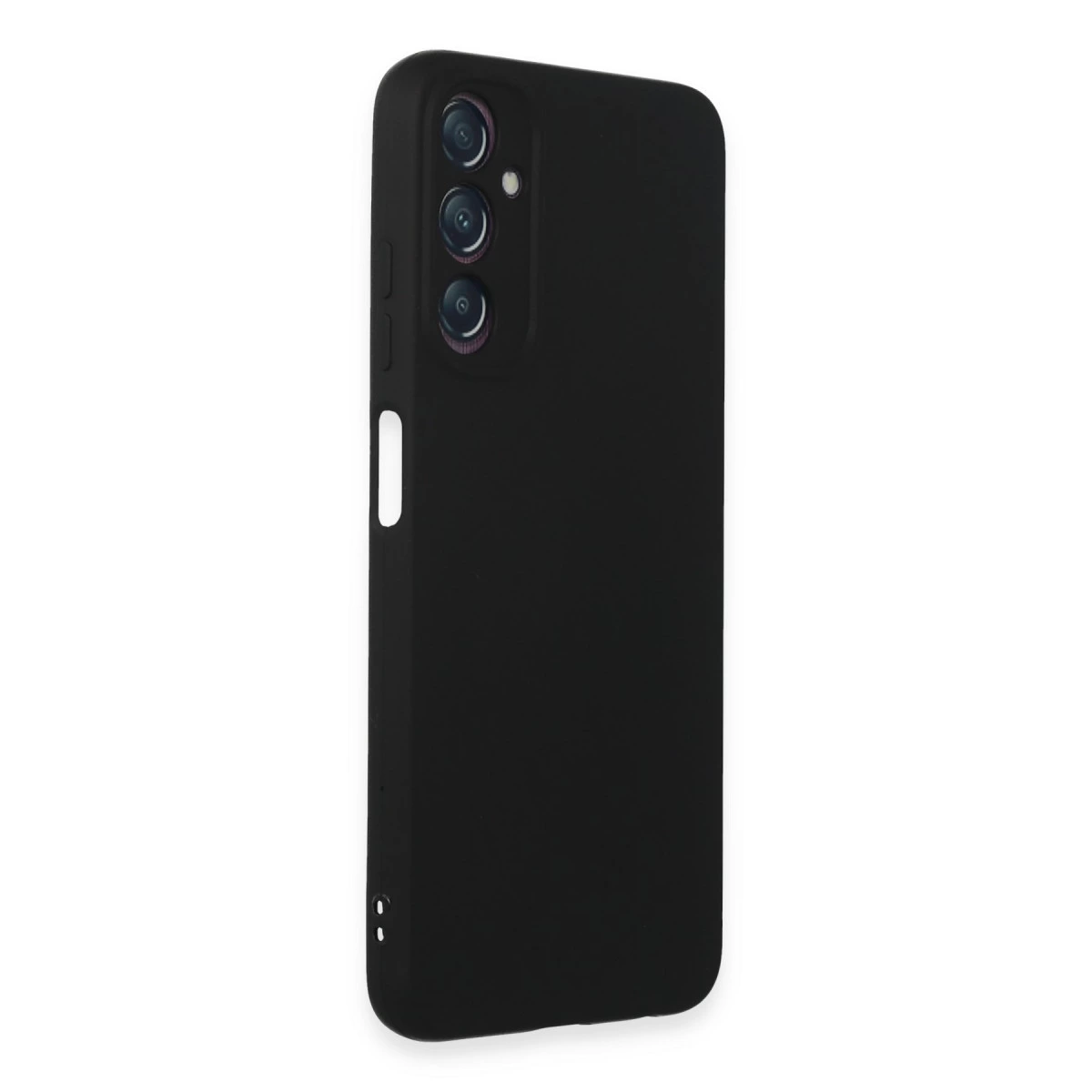 Samsung Galaxy A05s Kılıf First Silikon - Siyah