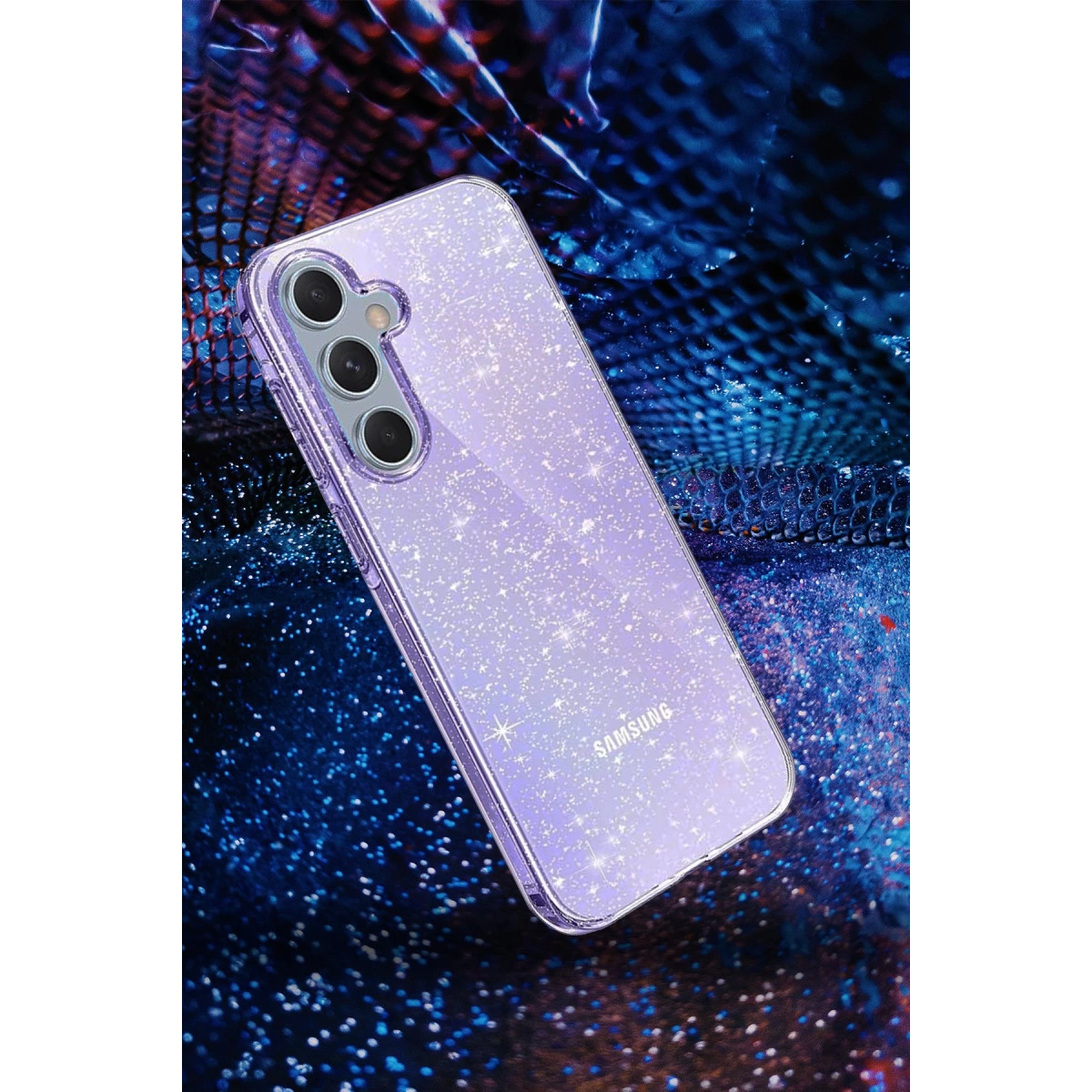 Samsung Galaxy A05s Kılıf Glow Kapak - Mor