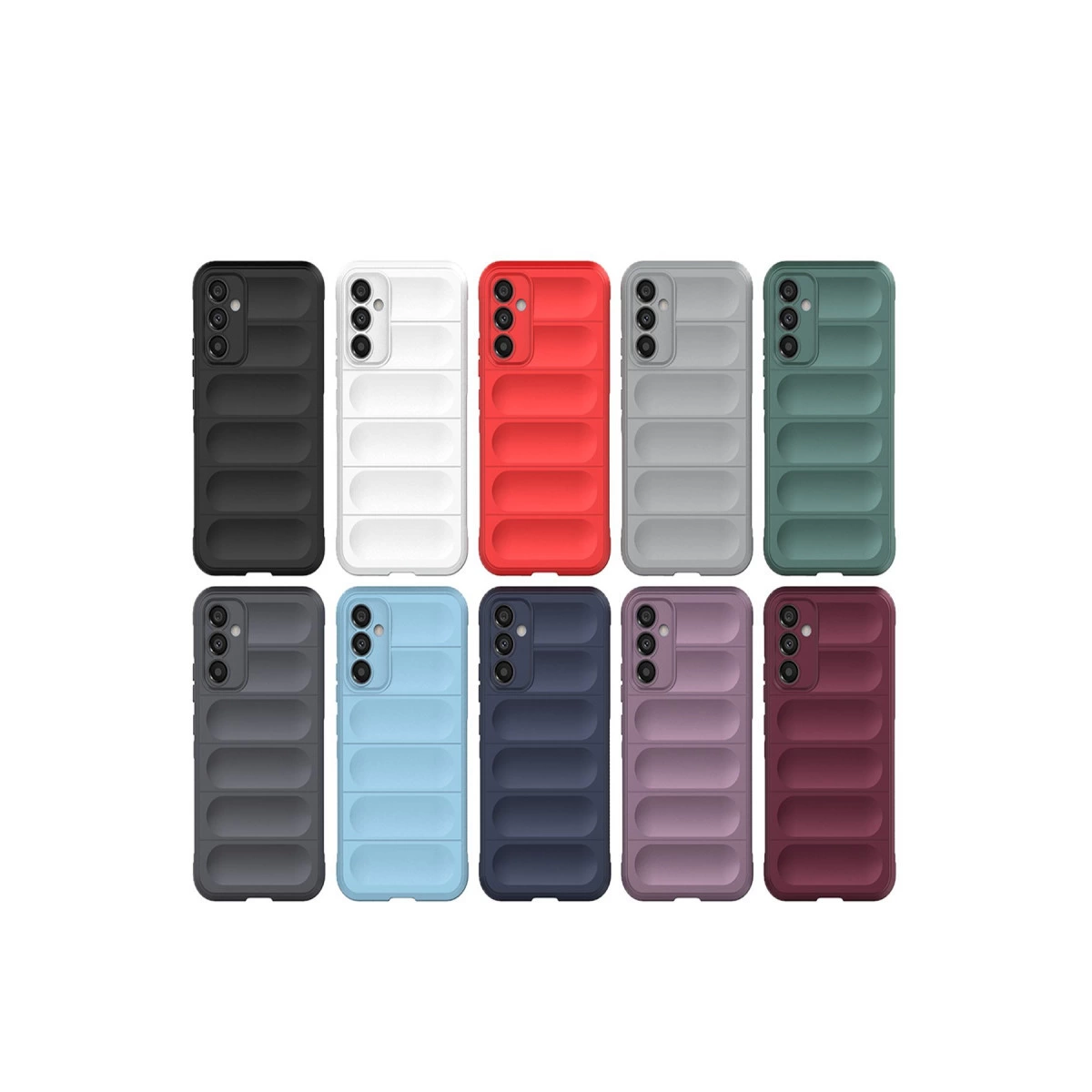 Samsung Galaxy A05s Kılıf Optimum Silikon - Mor