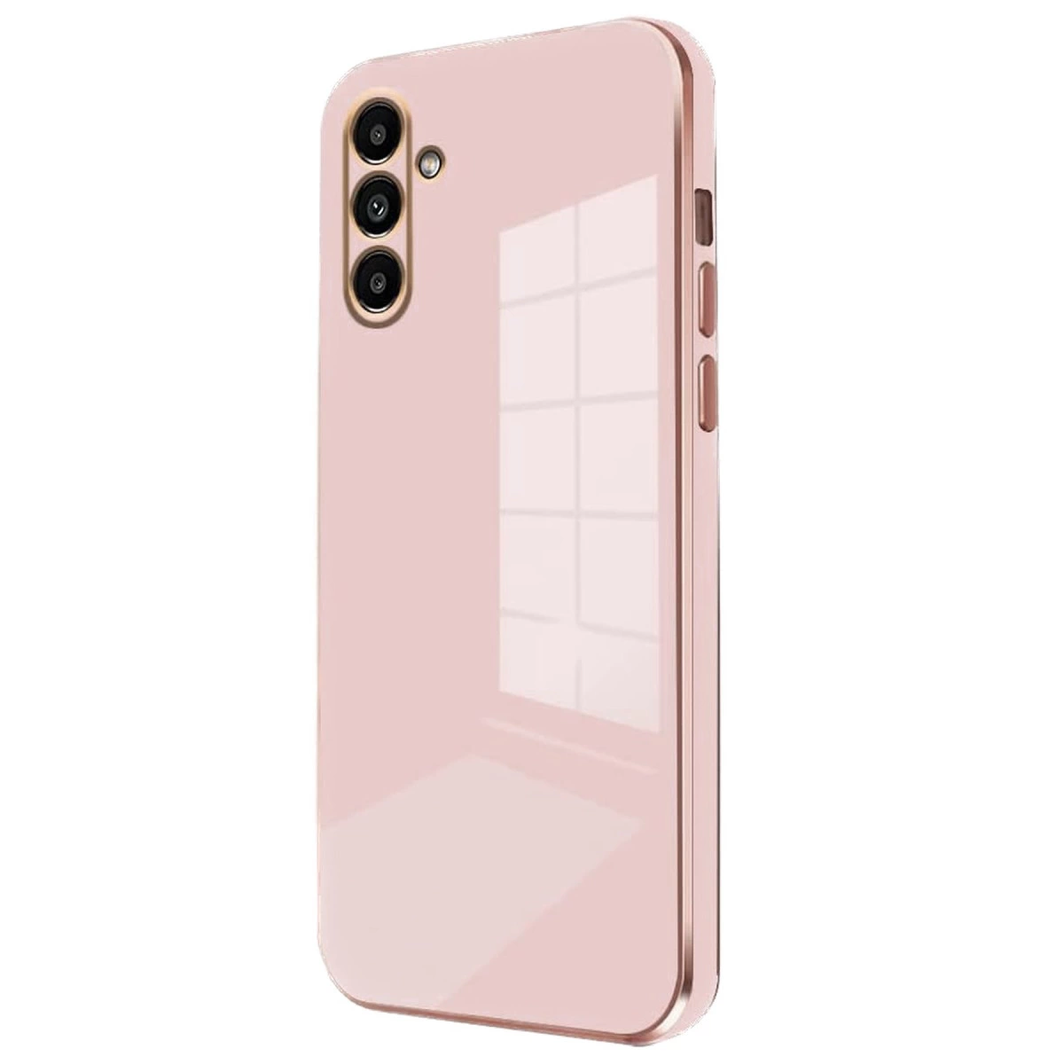 Samsung Galaxy A25 5g Kılıf Volet Silikon - Pembe