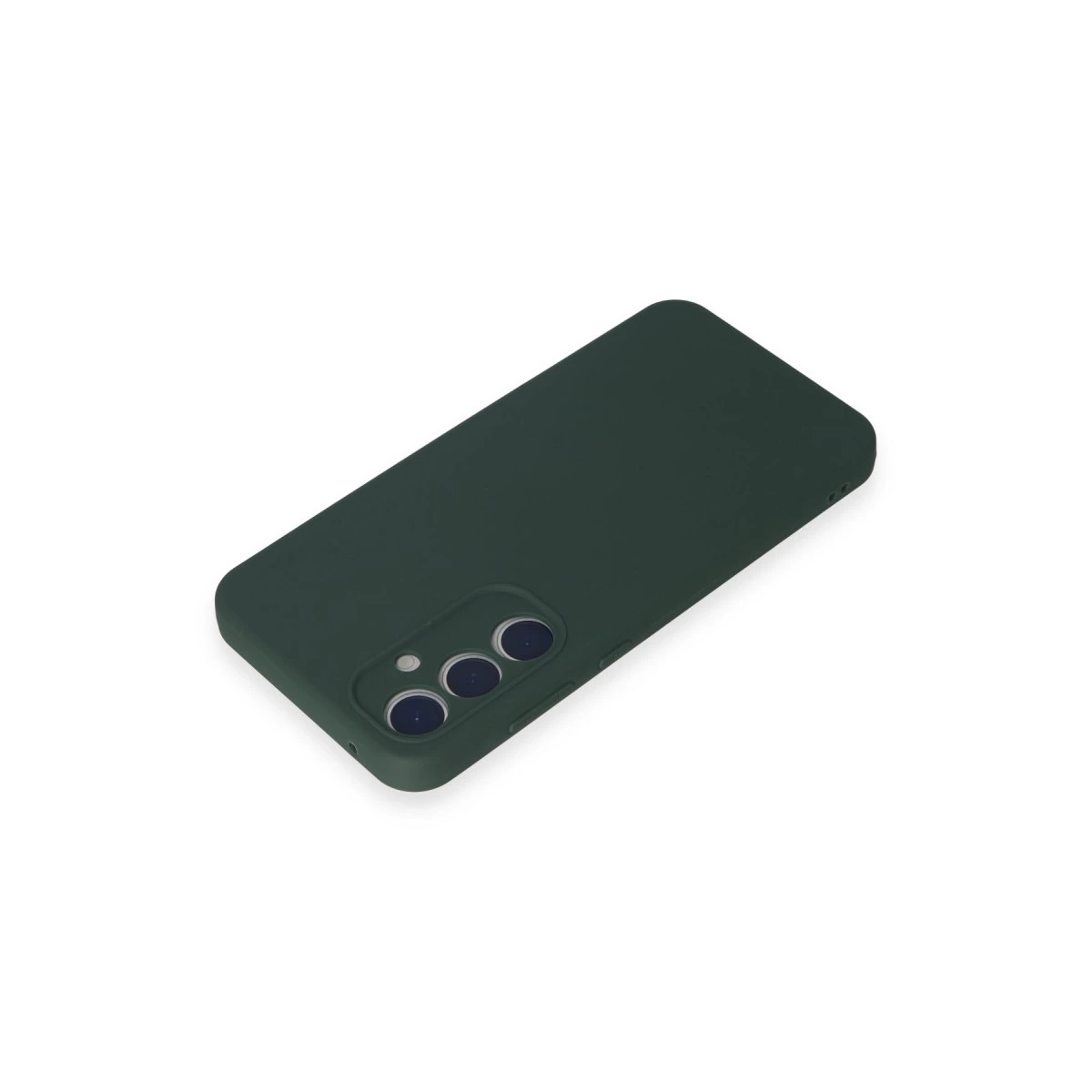 Samsung Galaxy A35 5g Kılıf First Silikon - Koyu Yeşil