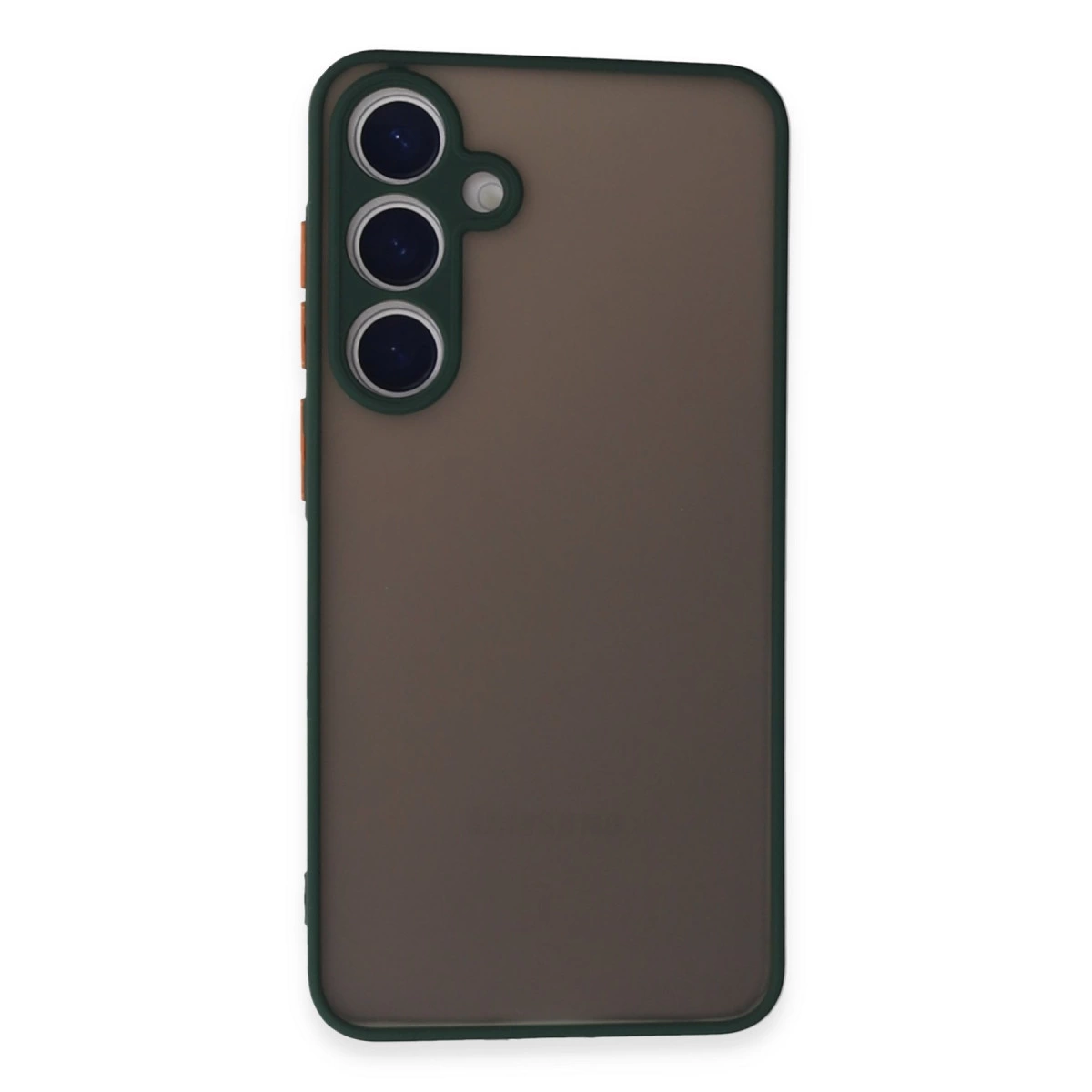 Samsung Galaxy S24 Kılıf Montreal Silikon Kapak - Yeşil