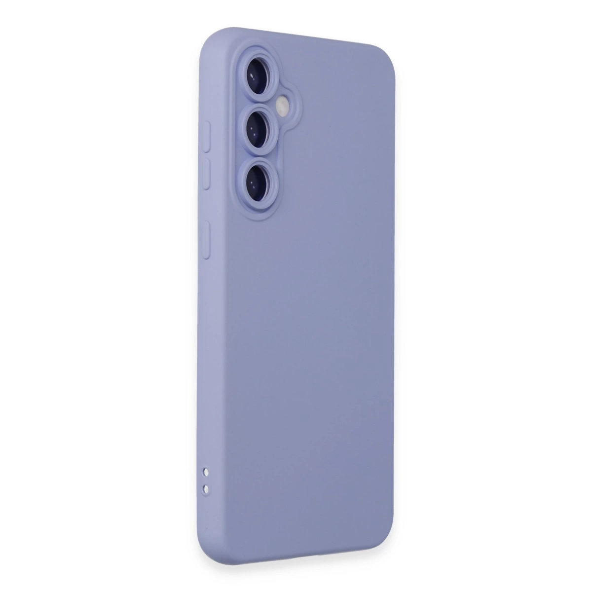 Samsung Galaxy S24 Kılıf Nano İçi Kadife Silikon - Lila