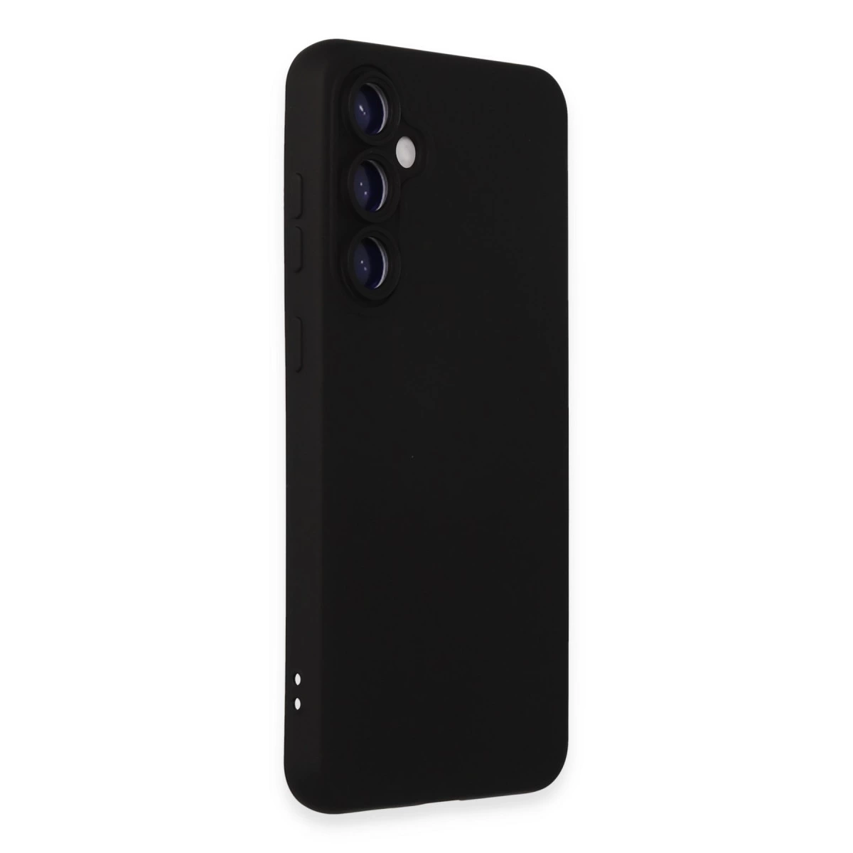 Samsung Galaxy S24 Kılıf Nano İçi Kadife Silikon - Siyah