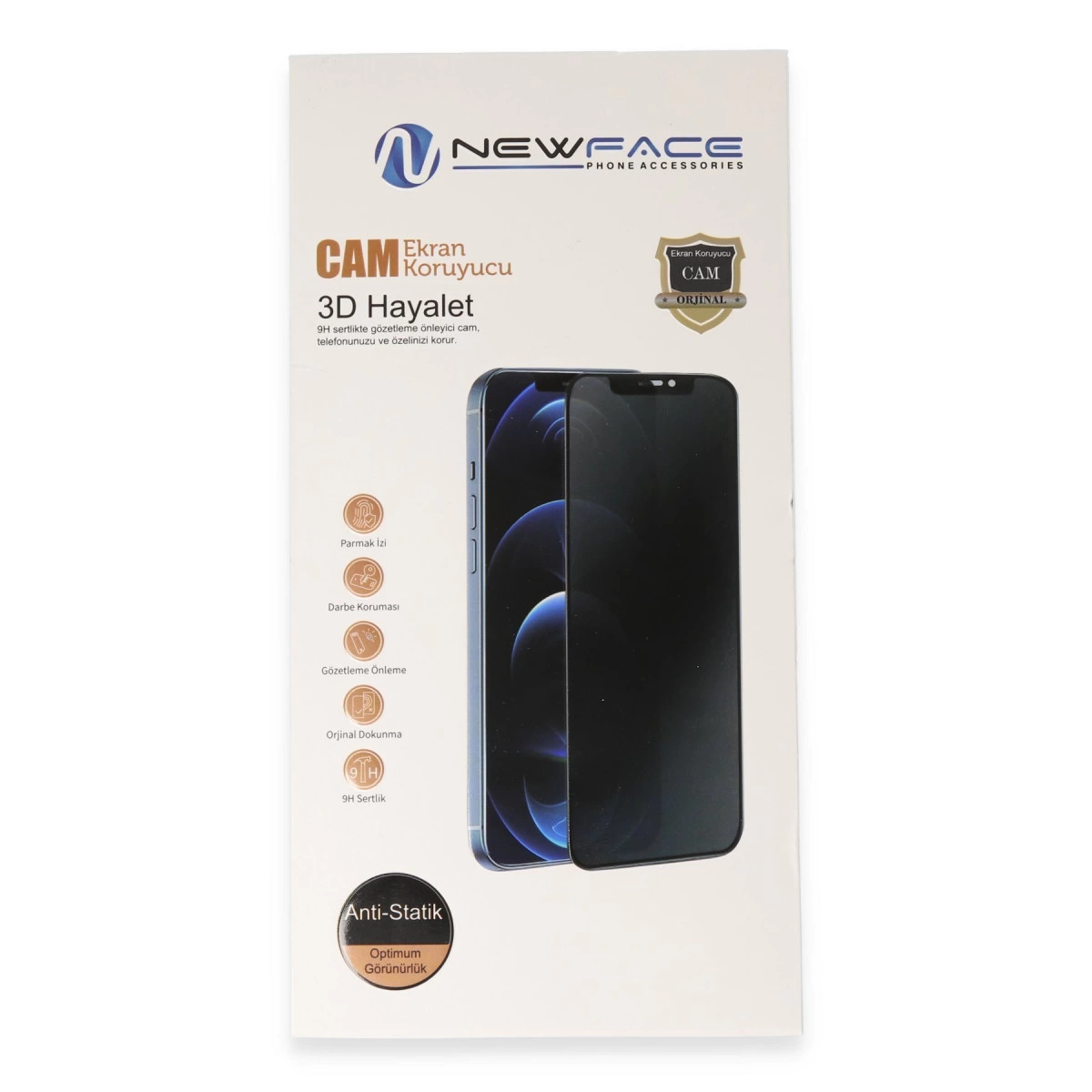 Tecno Spark 20 3d Antistatik Hayalet Cam Ekran Koruyucu