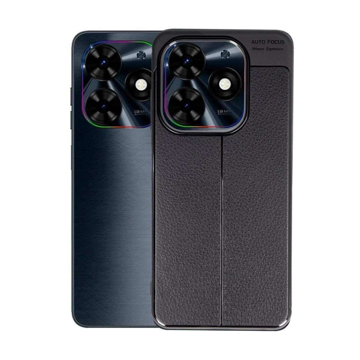 Tecno Spark Go 2024 Kılıf Auto Focus Kapak - Siyah