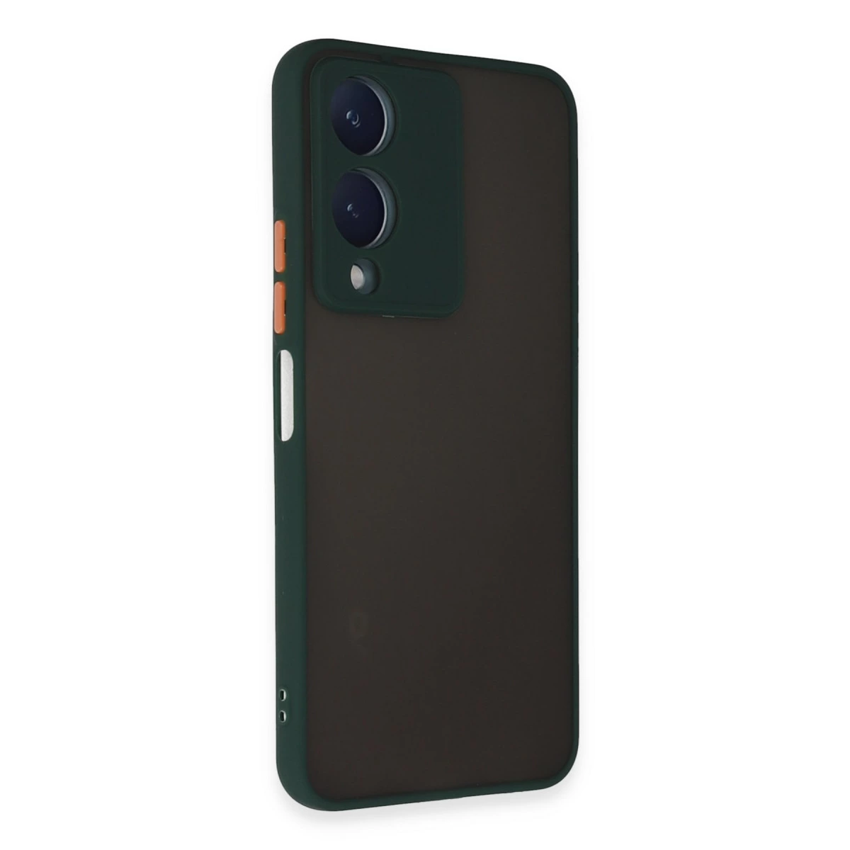 Vivo Y17s Kılıf Montreal Silikon Kapak - Yeşil