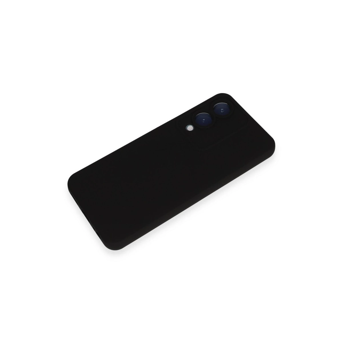 Vivo Y17s Kılıf Nano İçi Kadife Silikon - Siyah