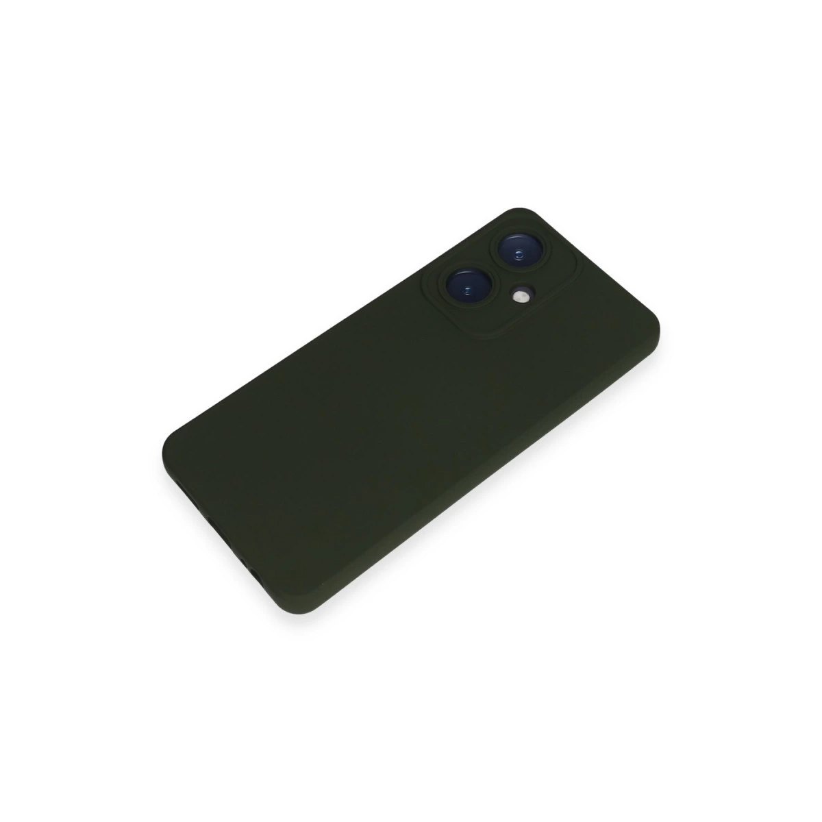 Vivo Y27 Kılıf Nano İçi Kadife Silikon - Koyu Yeşil