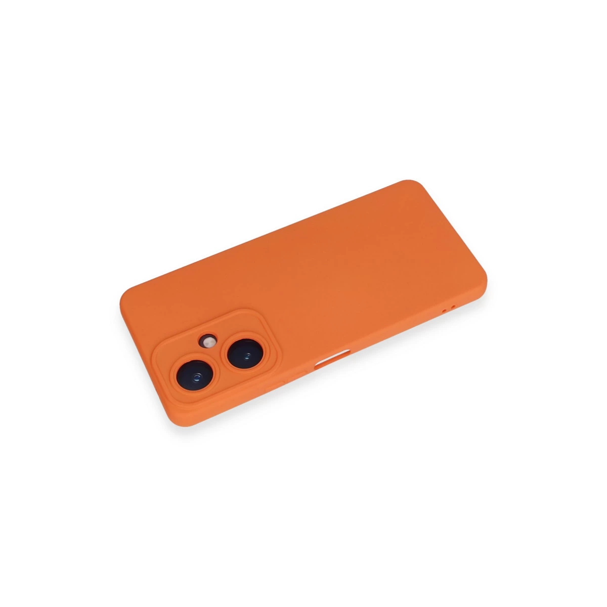 Vivo Y27 Kılıf Nano İçi Kadife Silikon - Turuncu