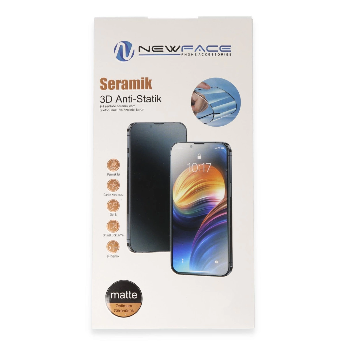 Vivo Y35 3d Antistatik Mat Seramik Nano Ekran Koruyucu