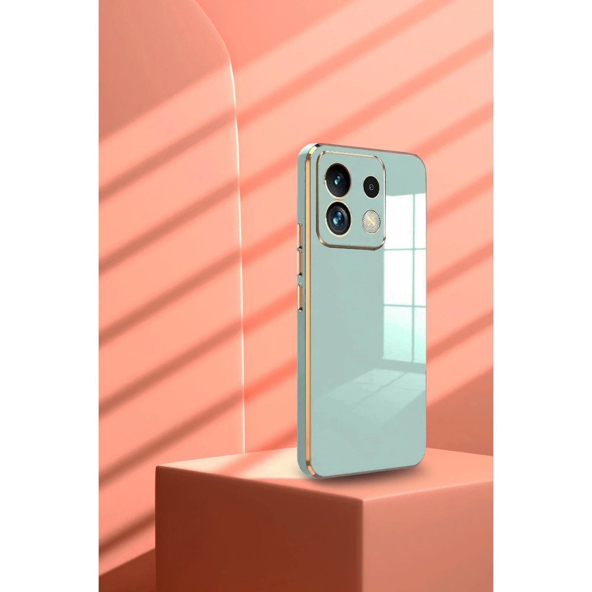 Xiaomi Poco M6 Pro 4g Kılıf Volet Silikon - Pembe