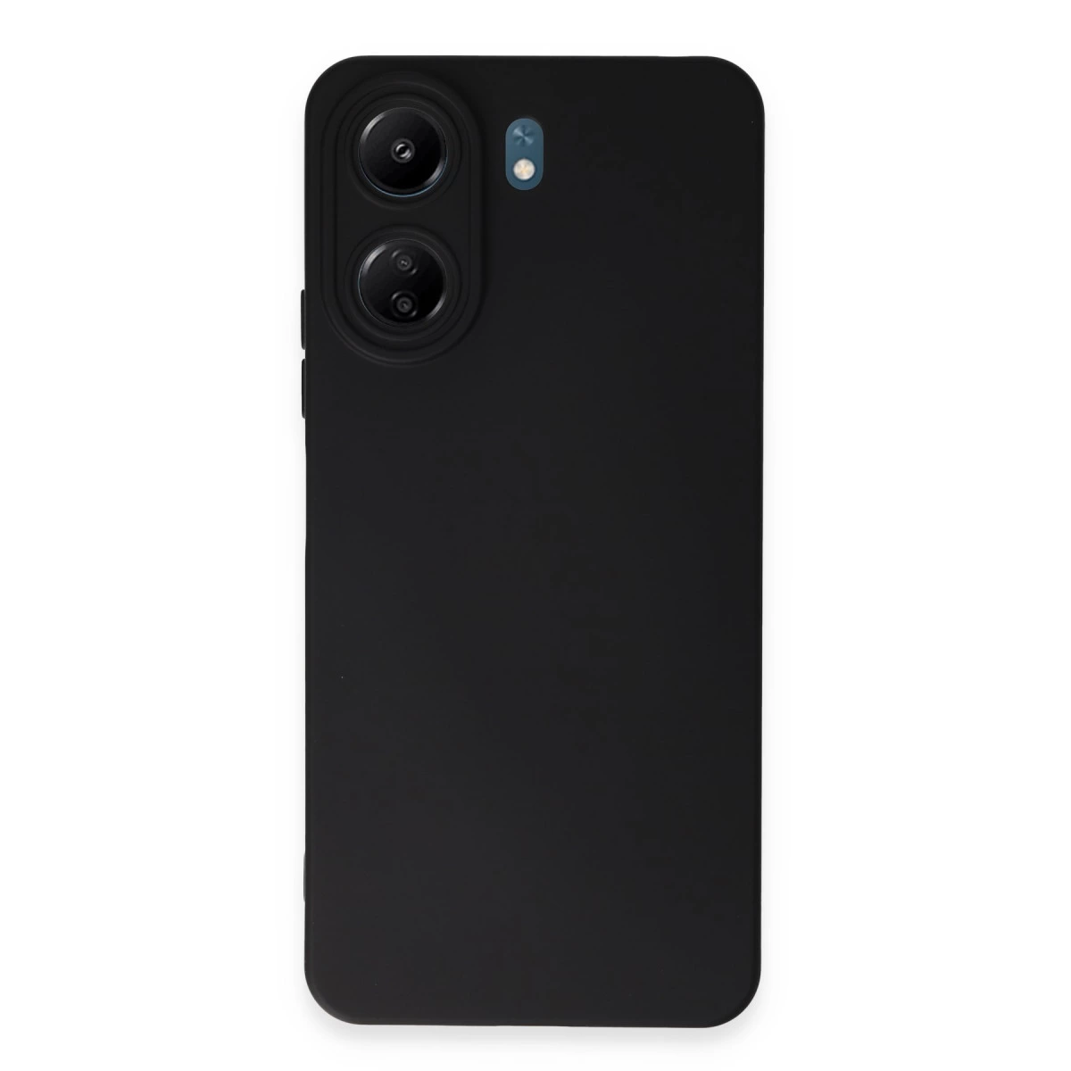 Xiaomi Redmi 13c Kılıf Nano İçi Kadife Silikon - Siyah