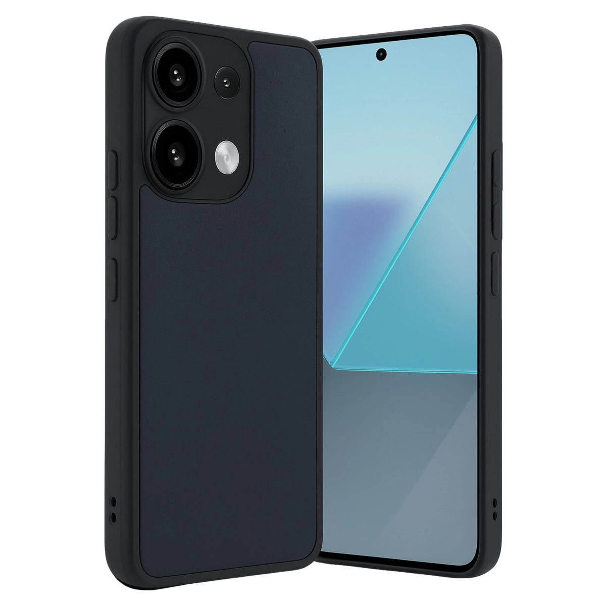 Xiaomi Redmi Note 13 4g Kılıf Aras Deri Kapak - Lacivert