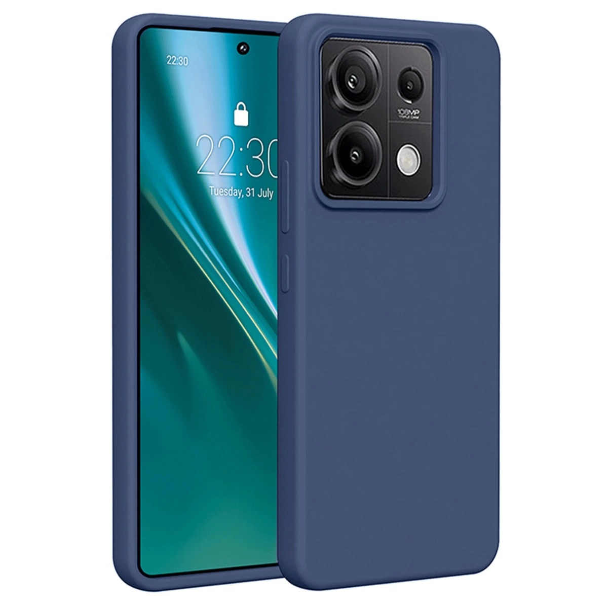 Xiaomi Redmi Note 13 4g Kılıf First Silikon - Lacivert