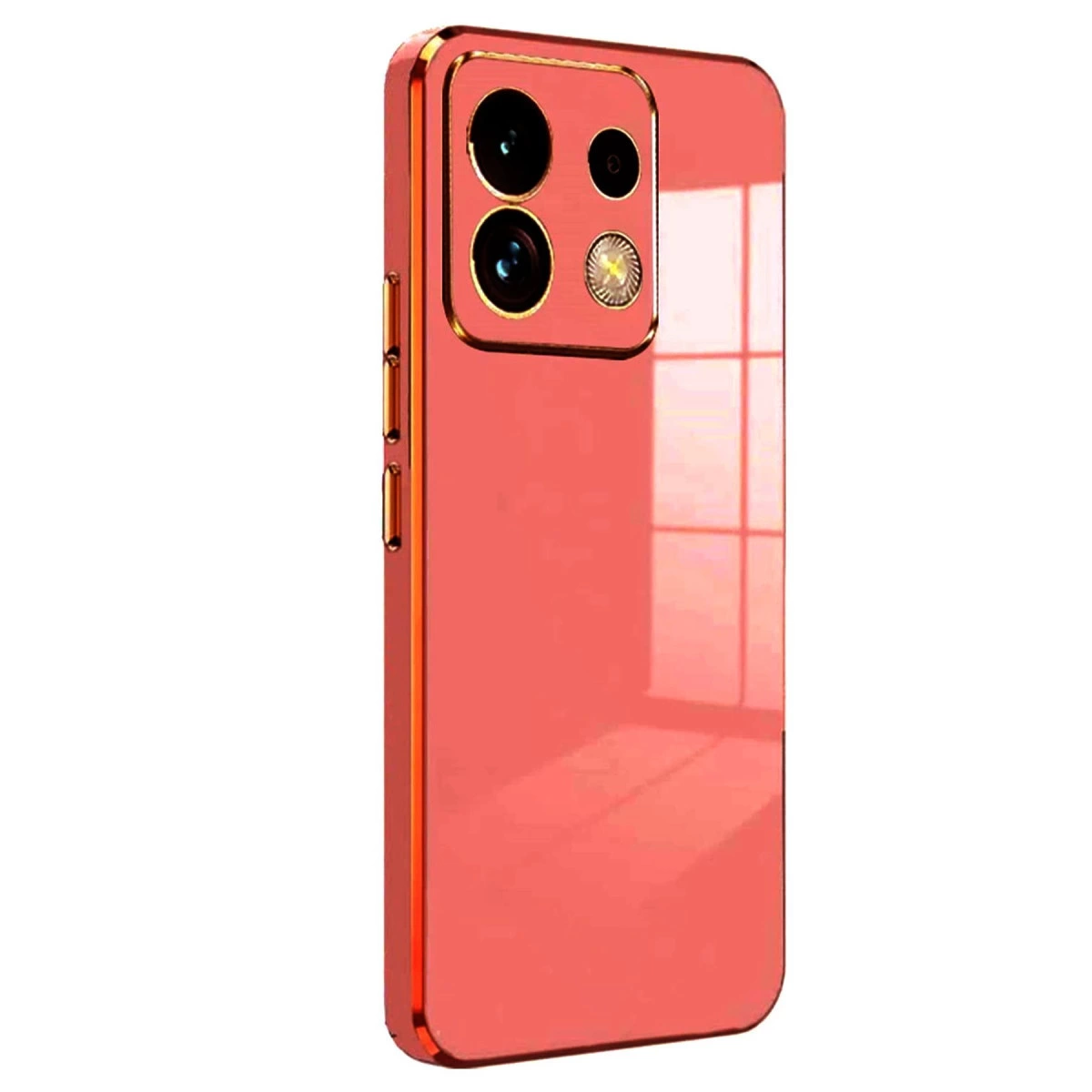 Xiaomi Redmi Note 13 4g Kılıf Volet Silikon - Kırmızı