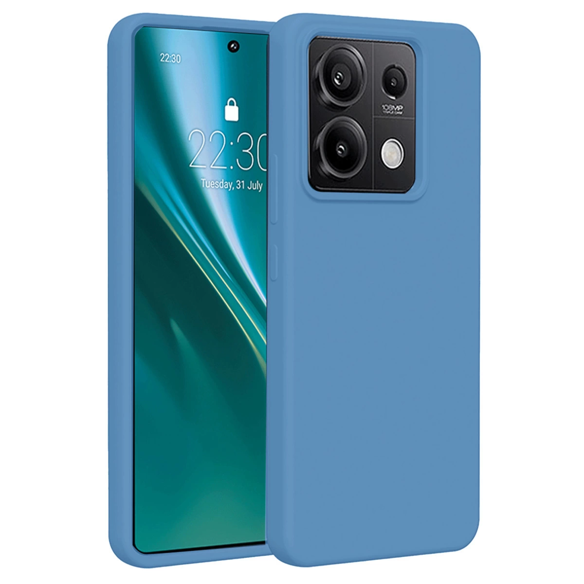 Xiaomi Redmi Note 13 Pro 5g Kılıf First Silikon - Mavi