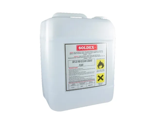 No Clean Flux 5 Lt Sr33 - Temizleme Gerektirmeyen Lehim Suları