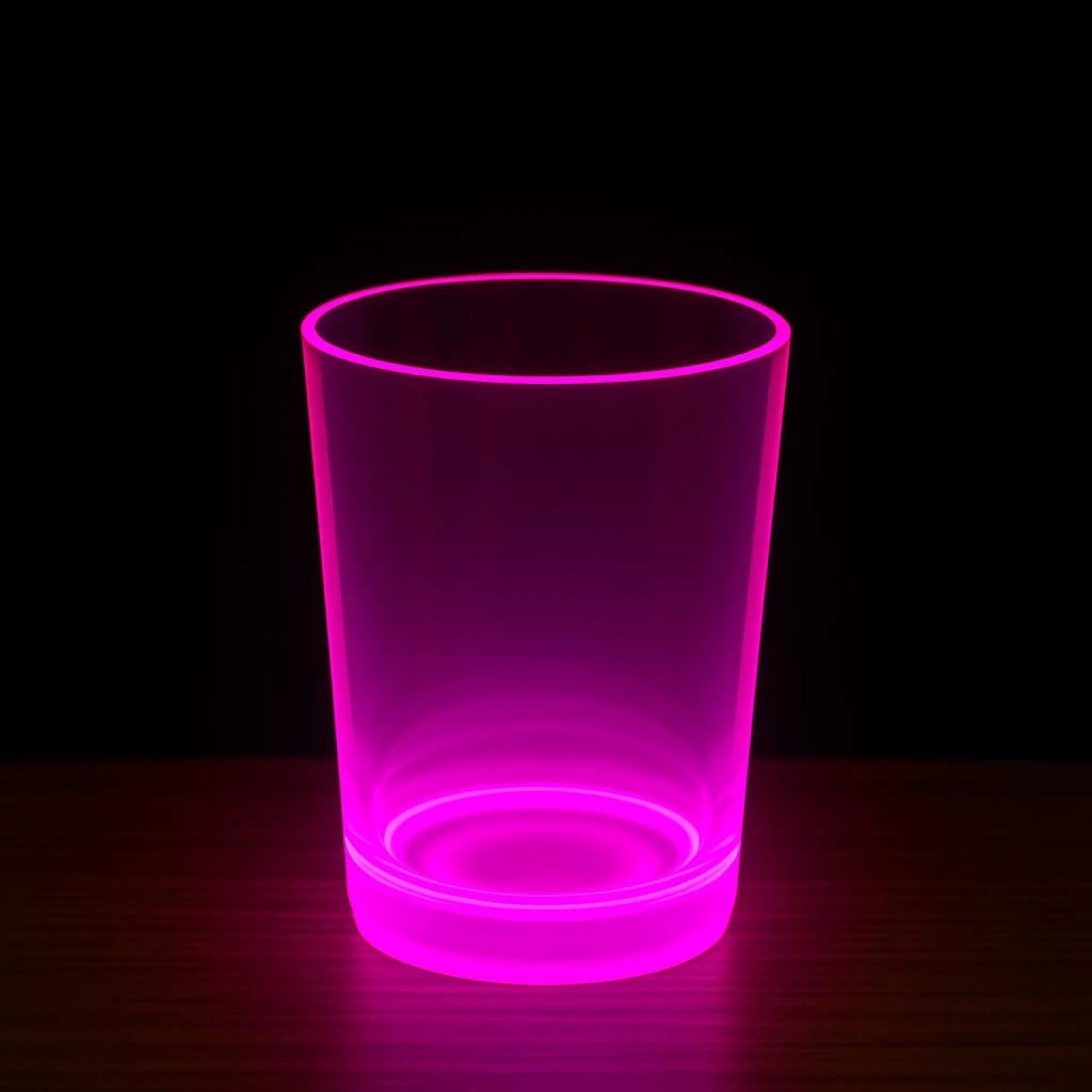 Partyglow Neon Mor Bardak 8.5 X 10.5 Cm